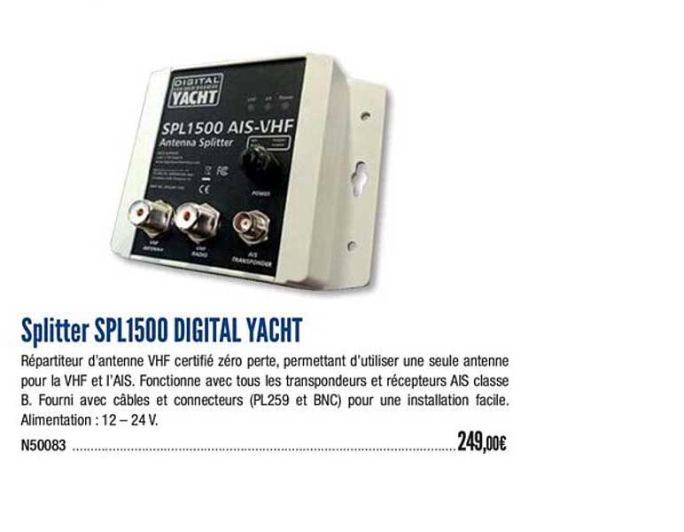 digital yacht splitter