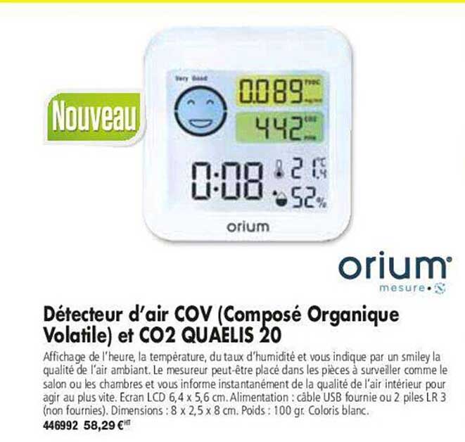 Capteur COV à Longue Durée De Vie