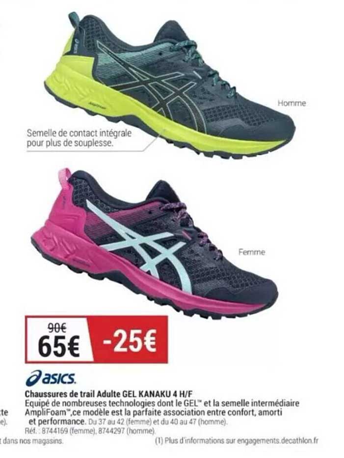 Asics kanaku best sale femme