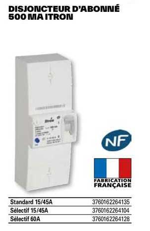 Promo Disjoncteur D abonn 500 Maitron Chez Brico D p t ICatalogue fr promo-disjoncteur-d-abonn-500-maitron-chez-brico-d-p-t-icatalogue-fr