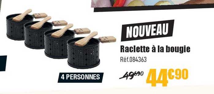 Promo Raclette à la bougie chez Gifi