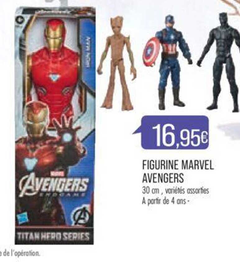 Promo Figurine Marvel Avengers chez Match iCatalogue.fr