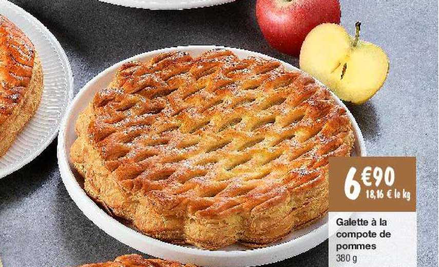 Offre Galette à La Compote De Pommes chez Migros France