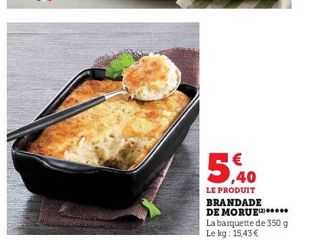 Brandade De Morue Super U