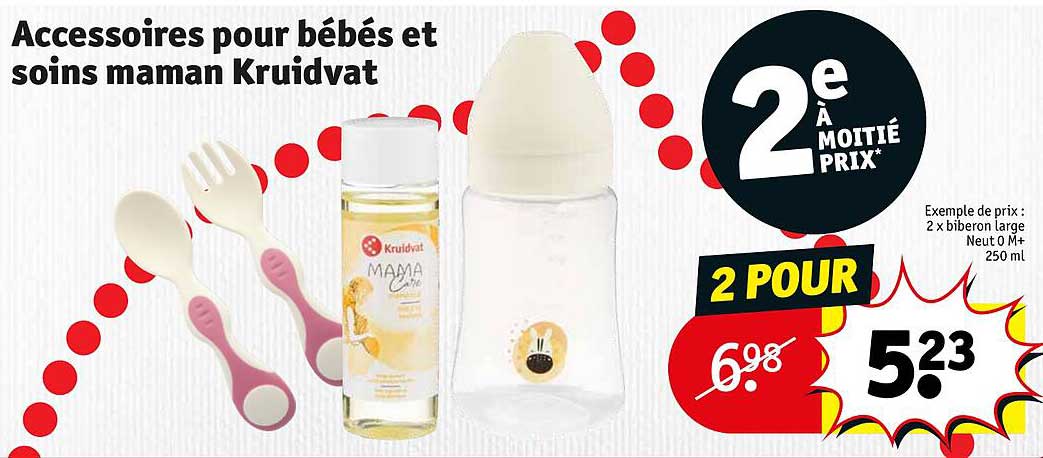 Promo Accessoires Pour Bébés Et Soins Maman Kruidvat chez Kruidvat ...