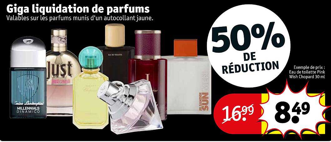 Promo Giga Liquidation De Parfums chez Kruidvat - iCatalogue.fr