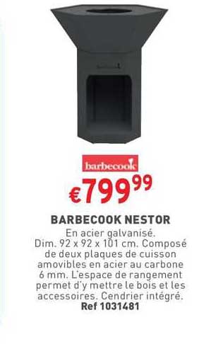 Promo Barbecook Nestor chez Trafic - iCatalogue.fr