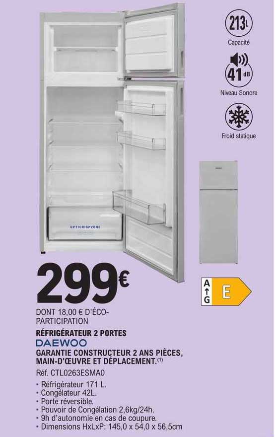 Refrigerateur Pas Cher Leclerc