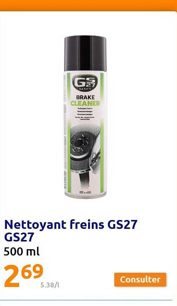 Nettoyant Freins - GS27