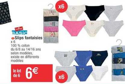 Slip Fantaisie Antinea Summer Neuf - Taille FR 40 (équivalent 38 EU), Couleur Fraîcheur, Pack De 1