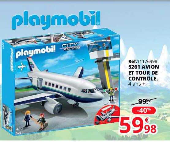 avion playmobil 5261 king jouet