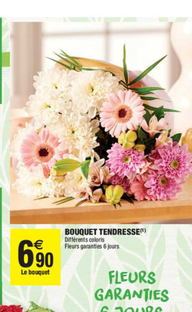 Offre Bouquet Tendresse chez Carrefour Market