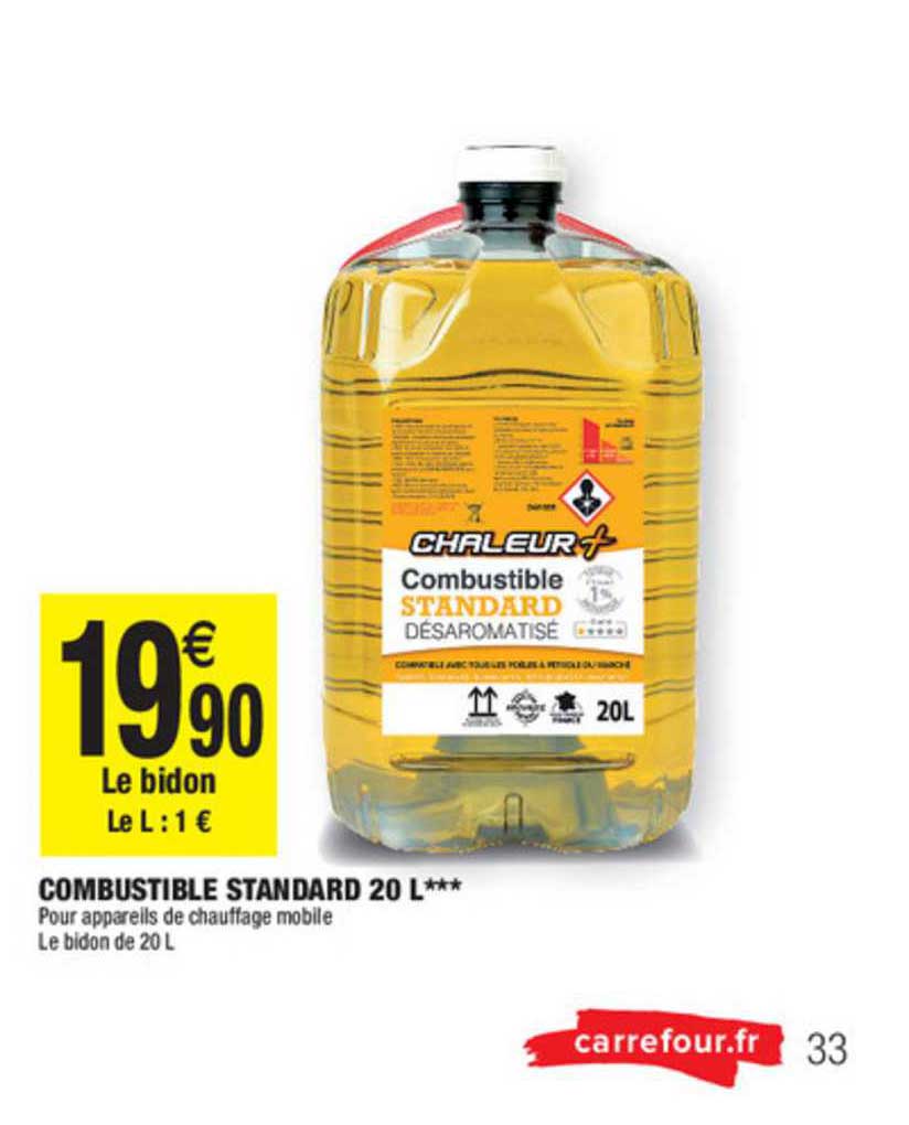 Carrefour Market Combustible Standard 20 L