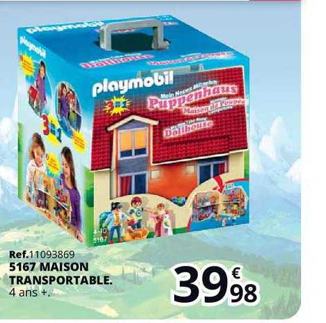 maison transportable playmobil maxi toys