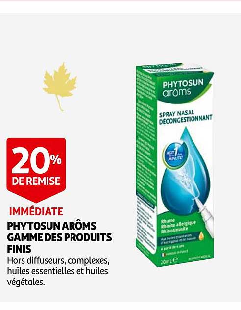 Phytosun Aroms Complesso Fresh Air Per Diffusore – 30ml Di Oli Essenziali Puri Al 100%