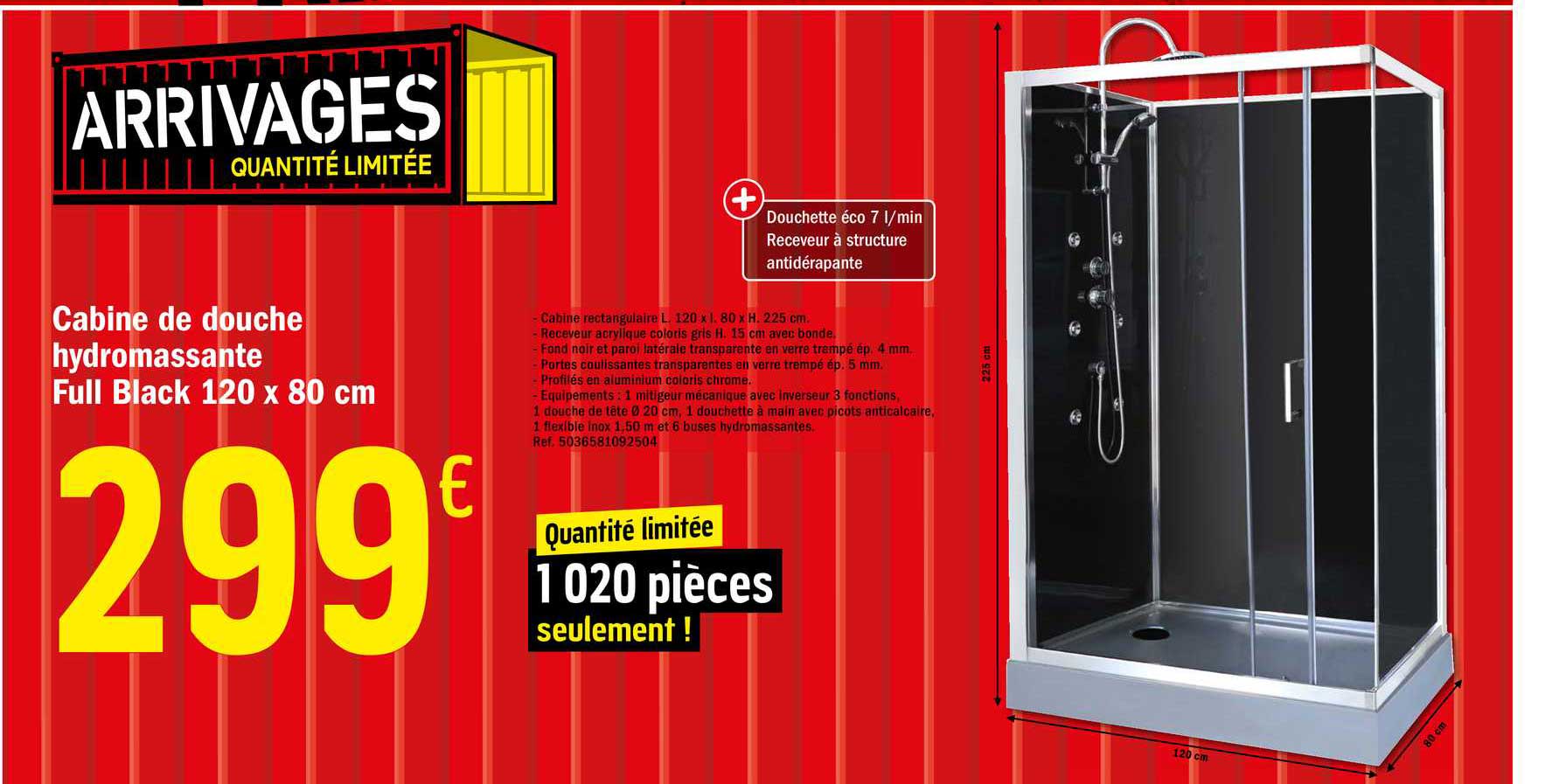 Bac De Douche Portable Pliable 80x80x10 Cm – Pour Camping, Camping-car, Avec Siphon Et Tuyau De Drainage