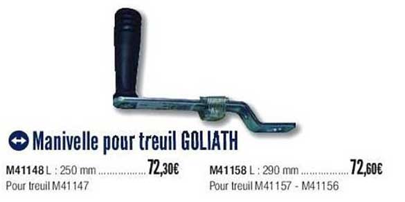 Promo Manivelle Pour Treuil Goliath Chez Accastillage Diffusion Icataloguefr 5246