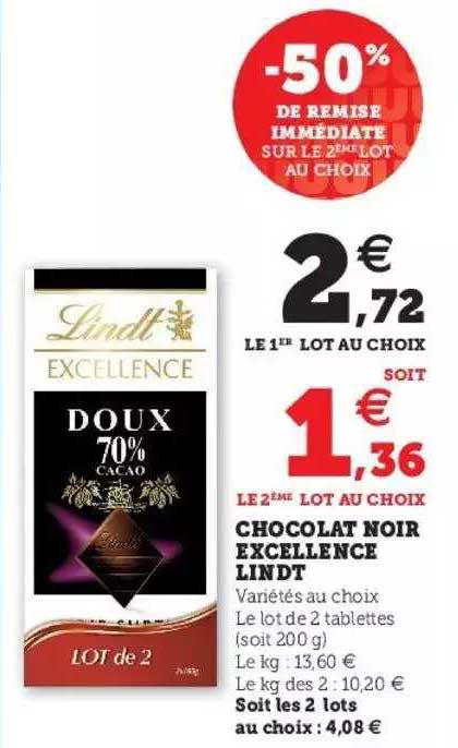 Chocolat pâtissier - 200g - Super U, Hyper U, U Express 
