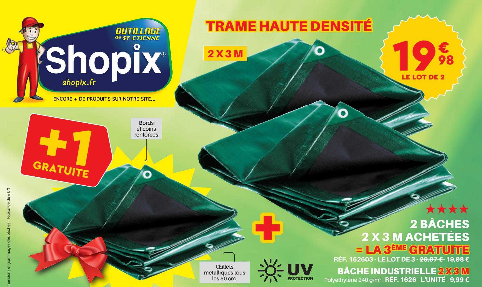 Bâche Thermique Bushmen 3x3 M - Revêtement Argenté Isolant, étanche (3000 Mm), Respirante, Pour Camping Ou Couverture De Survie