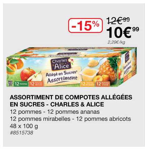 Offre Compotes 4 Parfums Allegees En Sucres Bio Village Chez E Leclerc