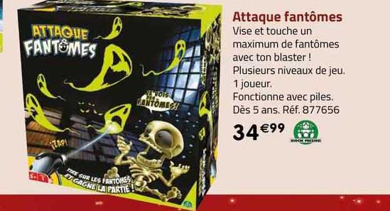 Promo Megableu fantome escape chez Auchan