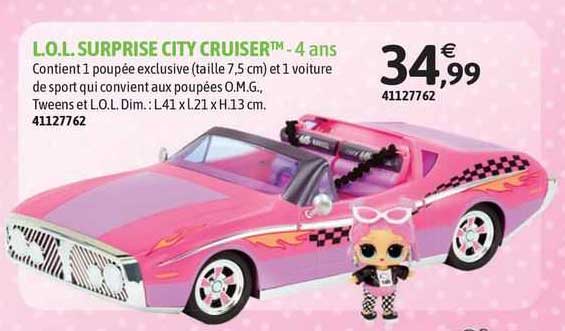 Promo Lol Surprise City Cruiser chez JouéClub - iCatalogue.fr