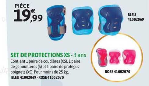 Set De Protections Enfants XXS (3-7 Ans) - Genouillères Et Coudières Ajustables - Pour Trottinette, Vélo, Roller, Draisienne - Vert