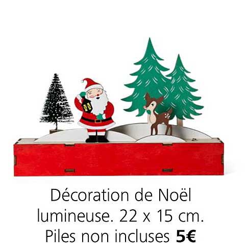 Promo Décoration De Noël Lumineuse chez Flying Tiger - iCatalogue.fr