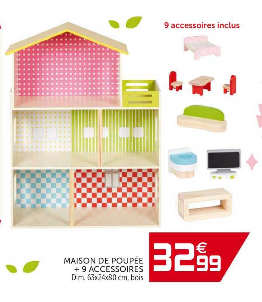 Promo Meuble maison de poupée chez Gifi