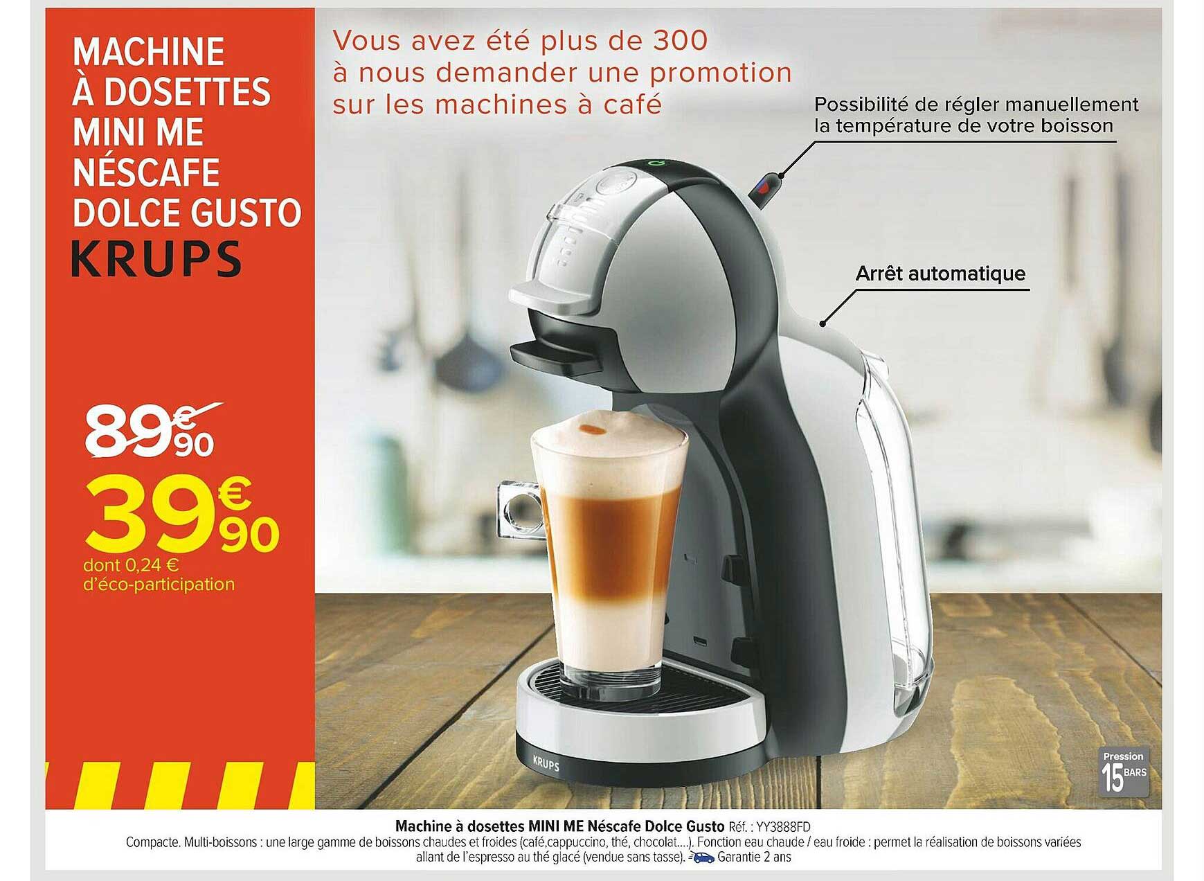 Promo Malongo dosettes de café 123 spresso chez Carrefour