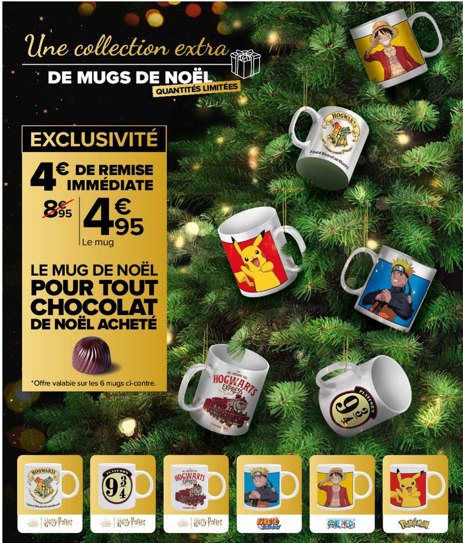 Promo Le Mug De Noël Pour Tout Chocolat De Noël Acheté chez Carrefour