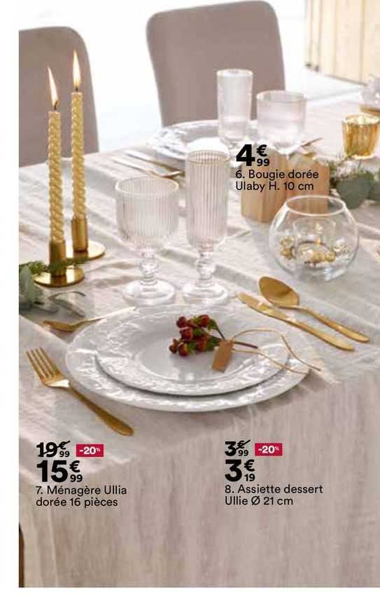 Ensemble 16 Assiettes Réutilisables PVC Avec Bordure Dorée - 23cm & 19cm | Lavable Lave-Vaisselle, Décoration Table & Mariage