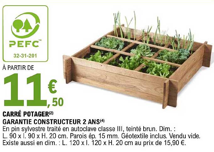 Carre Potager Leclercnull