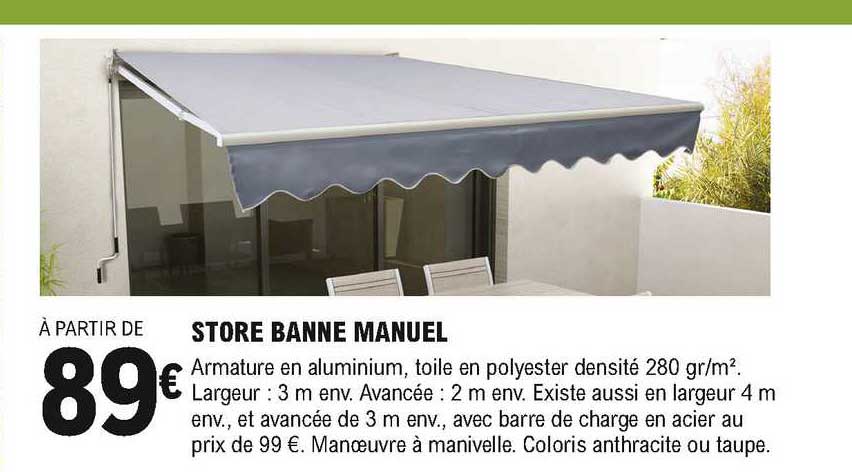 E.Leclerc Brico Store Banne Manuel