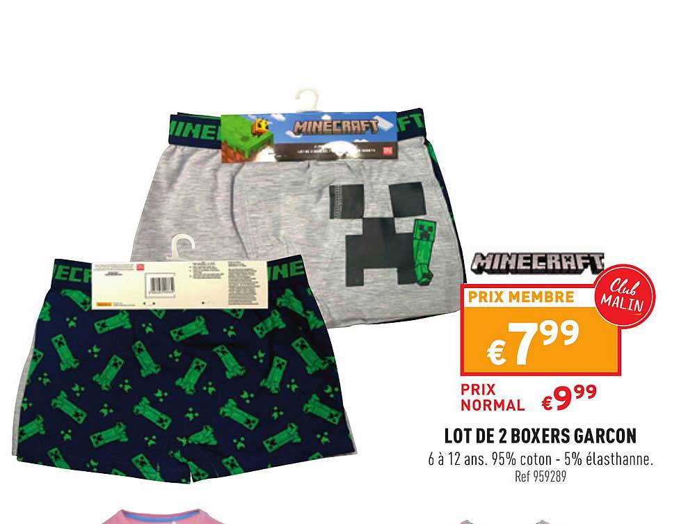 2 Boxers Old Navy Taille S, Coton, Motifs Sport & écossais - Neufs Sans étiquette