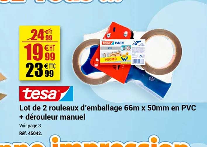 Bande Autocollante Extra Forte - Lot 2 Rouleaux De 5 M X 25 Mm - Adhésif Double Face Pour Intérieur/extérieur