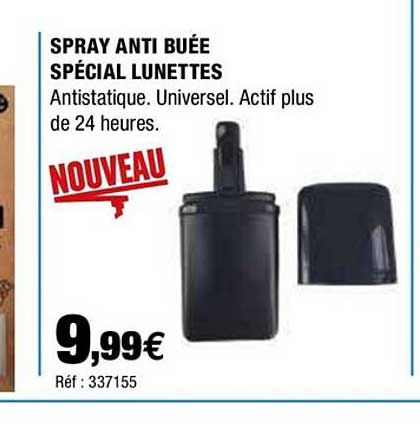 Offre Spray Anti Bue Spcial Lunettes chez Autobacs