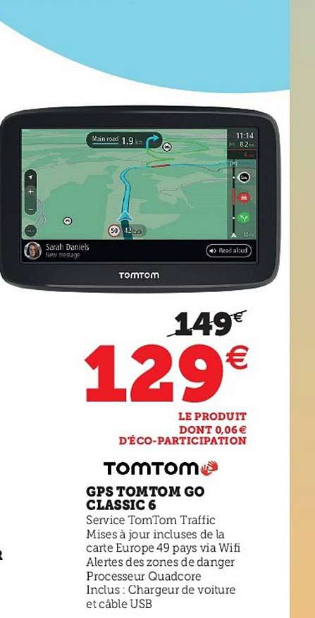 GPS TOMTOM Go Classic 5 Europe 49
