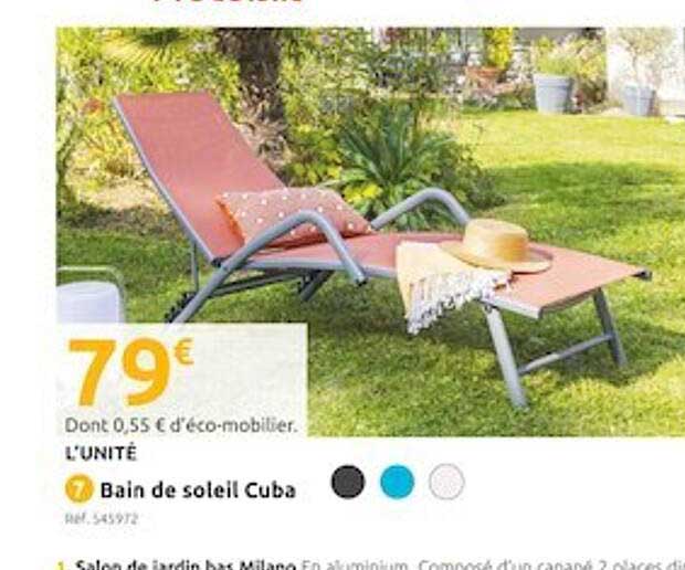 Promo Bain De Soleil Cuba chez Mr Bricolage - iCatalogue.fr