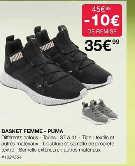 basket puma promo