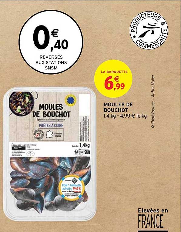 Prix Des Moules Bouchot