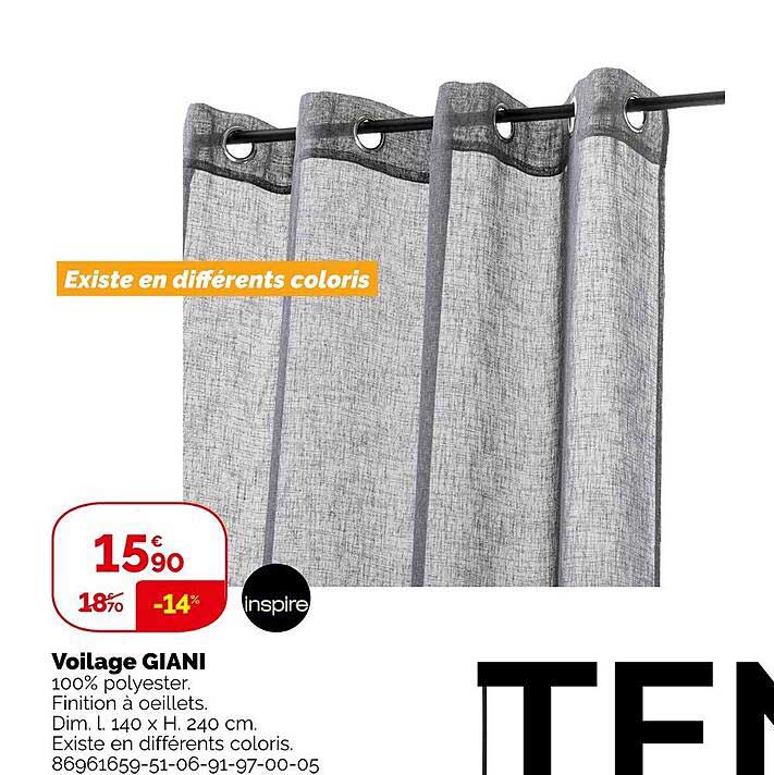 Promo Vollage Giani chez WELDOM iCatalogue.fr