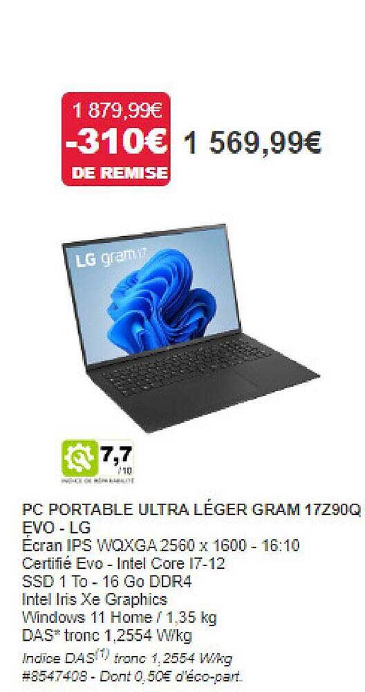 PC Portable 15.6" Full HD - Intel Core I5-8210Y, 24 Go RAM, 512 Go SSD + Slot Extensible, WiFi 5, Windows 11 Pro - Ultra-léger 1.5 Kg - 3