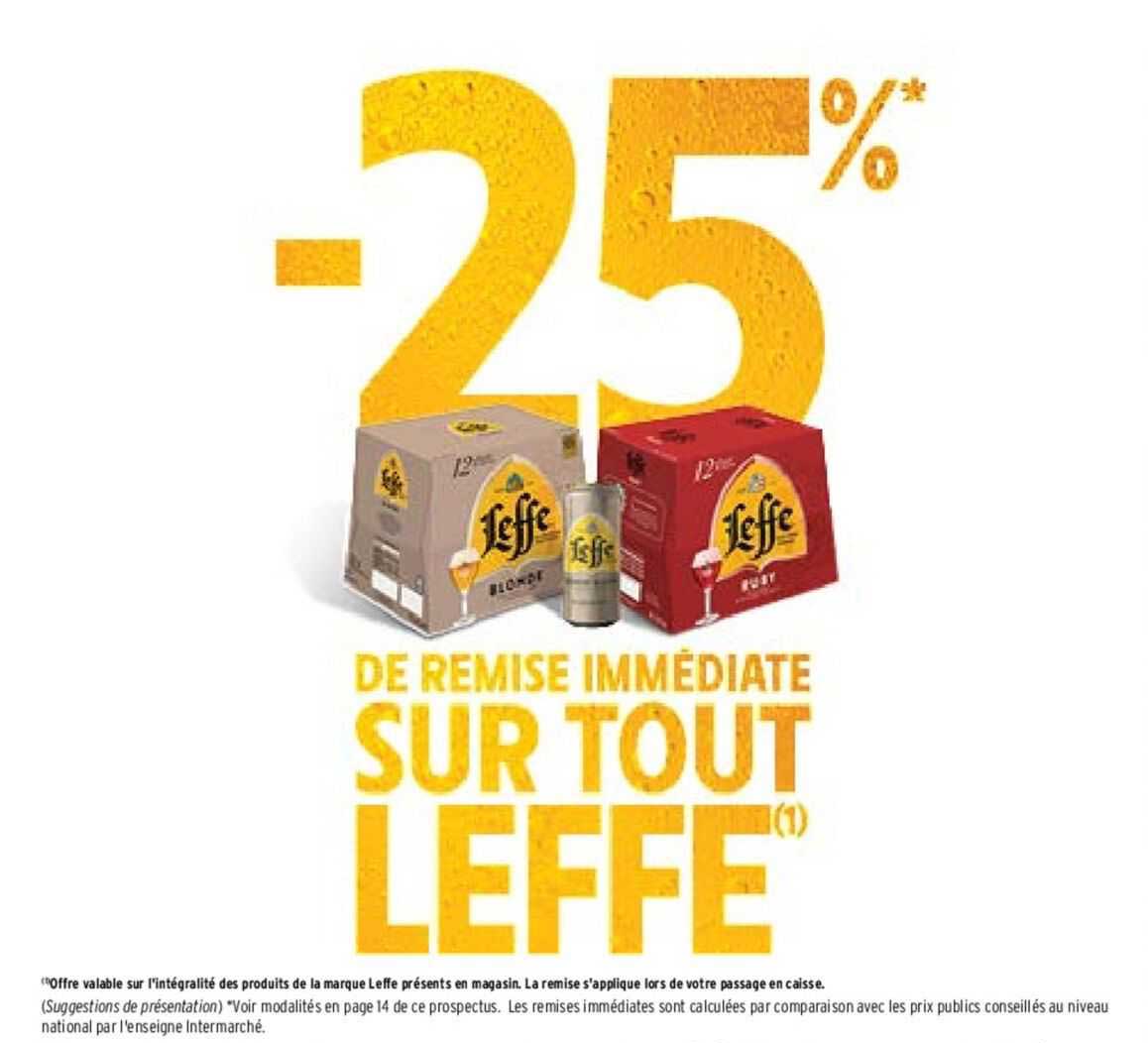 Promo Leffe Chez Intermarché Contact Icataloguefr 