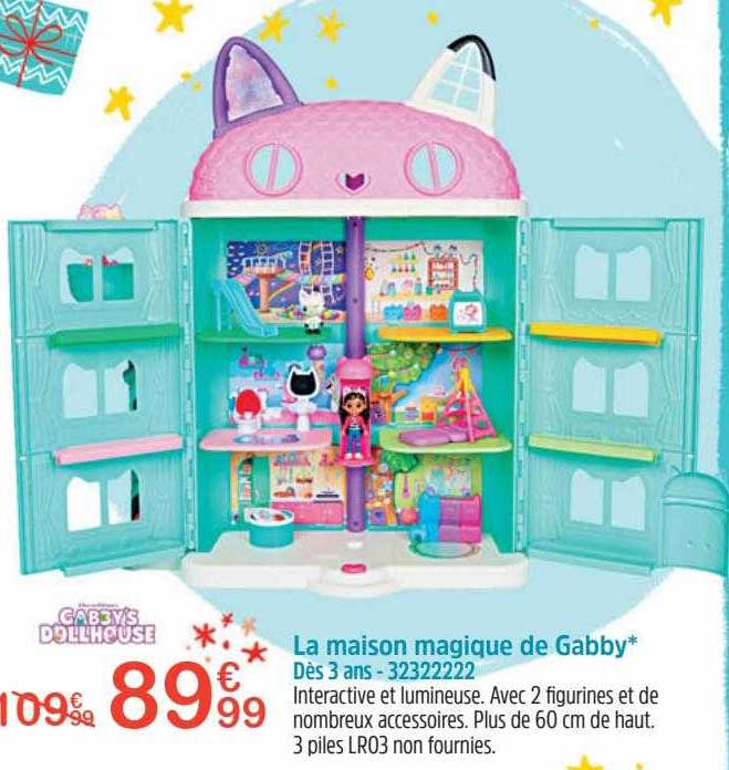 Maison Gabby Et La Maison Magique Offre La Maison Magique De Gabby chez Maxi Toys