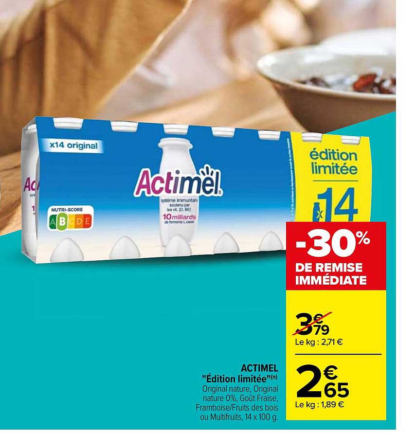 Carrefour Actimel 