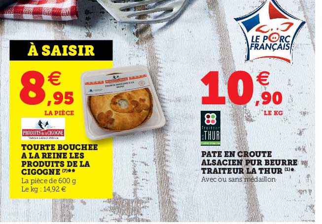 Croute Pour Bouchée à La Reine Leclerc