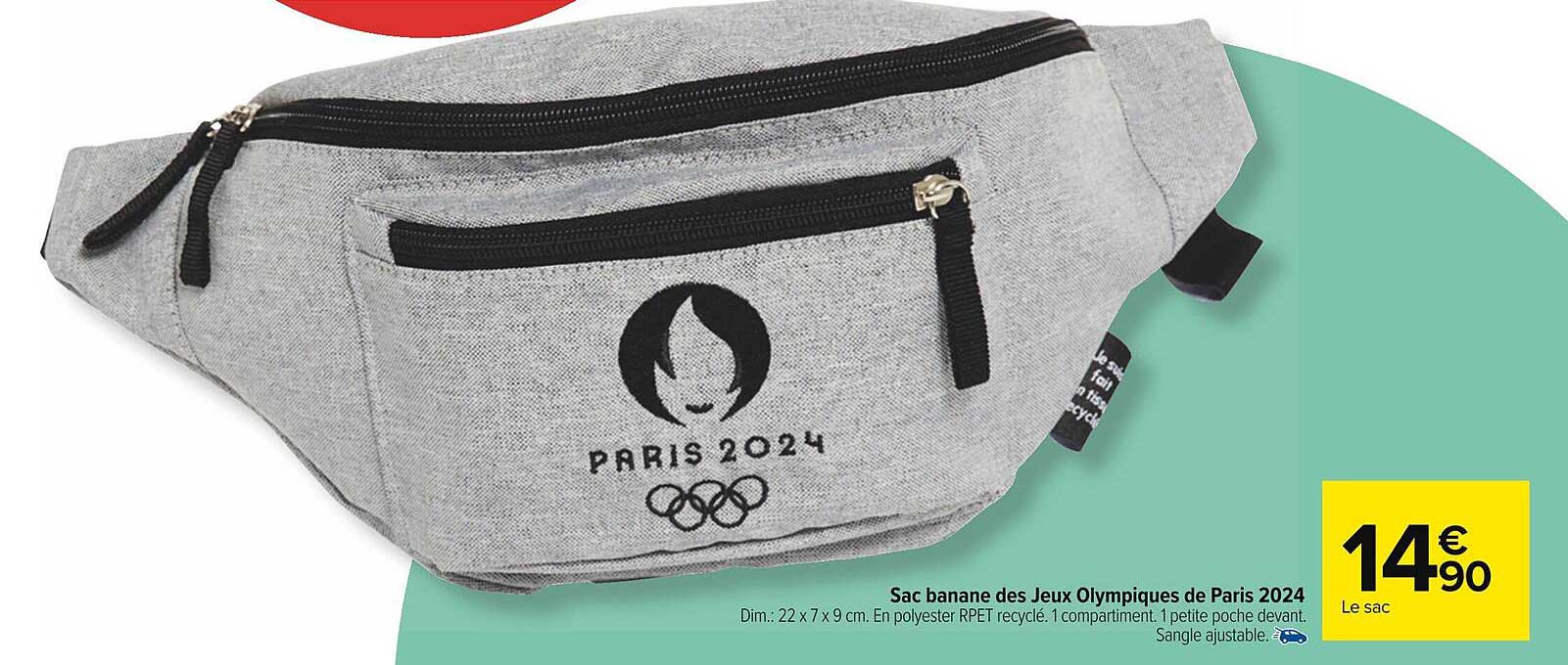 Promo Sac à Dos Des Jeux Olympiques De Paris 2024 chez Carrefour