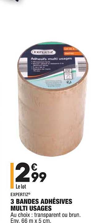 Lot De 5 Bandes Adhésives Pour Raquette De Tennis, Matériau