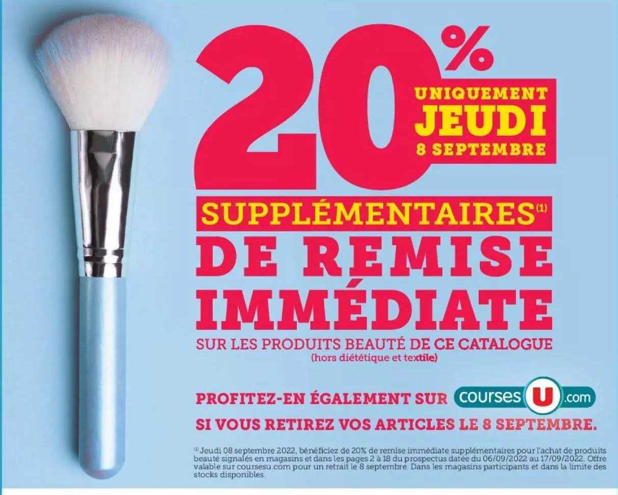 Promo Produits Beauté U Chez Super U Icataloguefr 